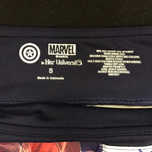 Women’s Marvel Spandex shorts - Picture 3 of 3